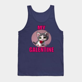 My galentines kitty Tank Top